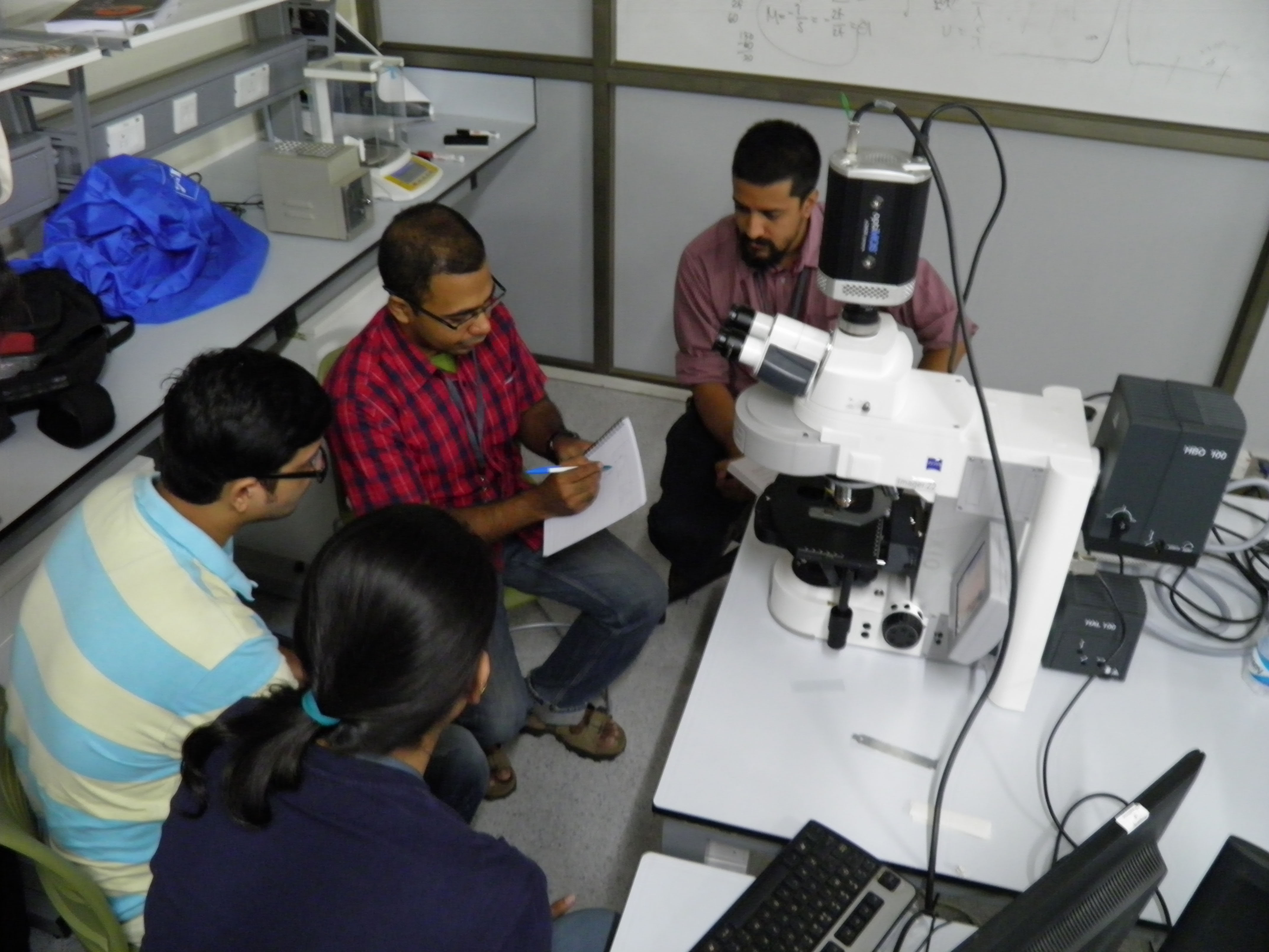 Gallery Bangalore Microscopy Course