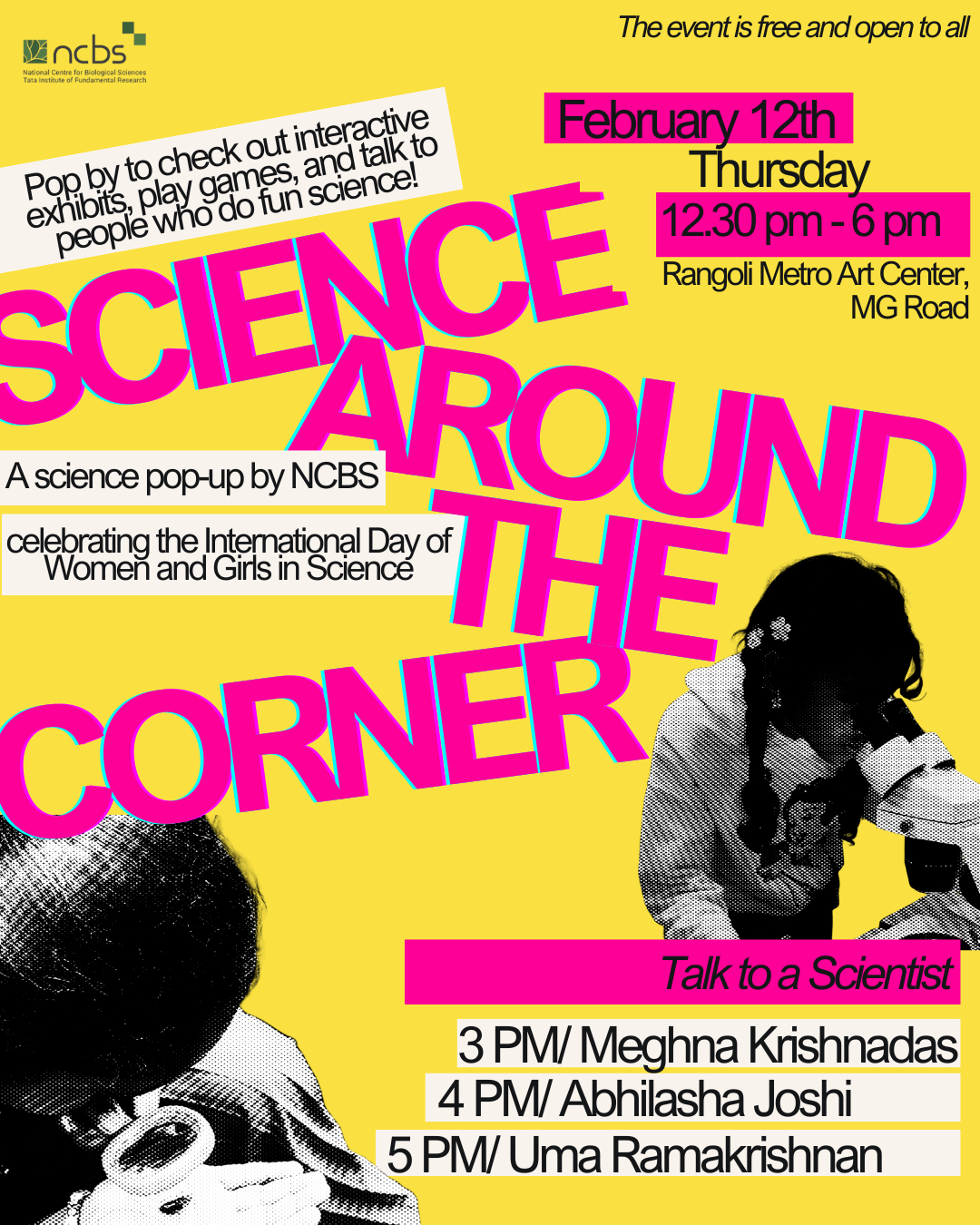 NCBS Pop-up Exhibition at Rangoli Metro Art Centre